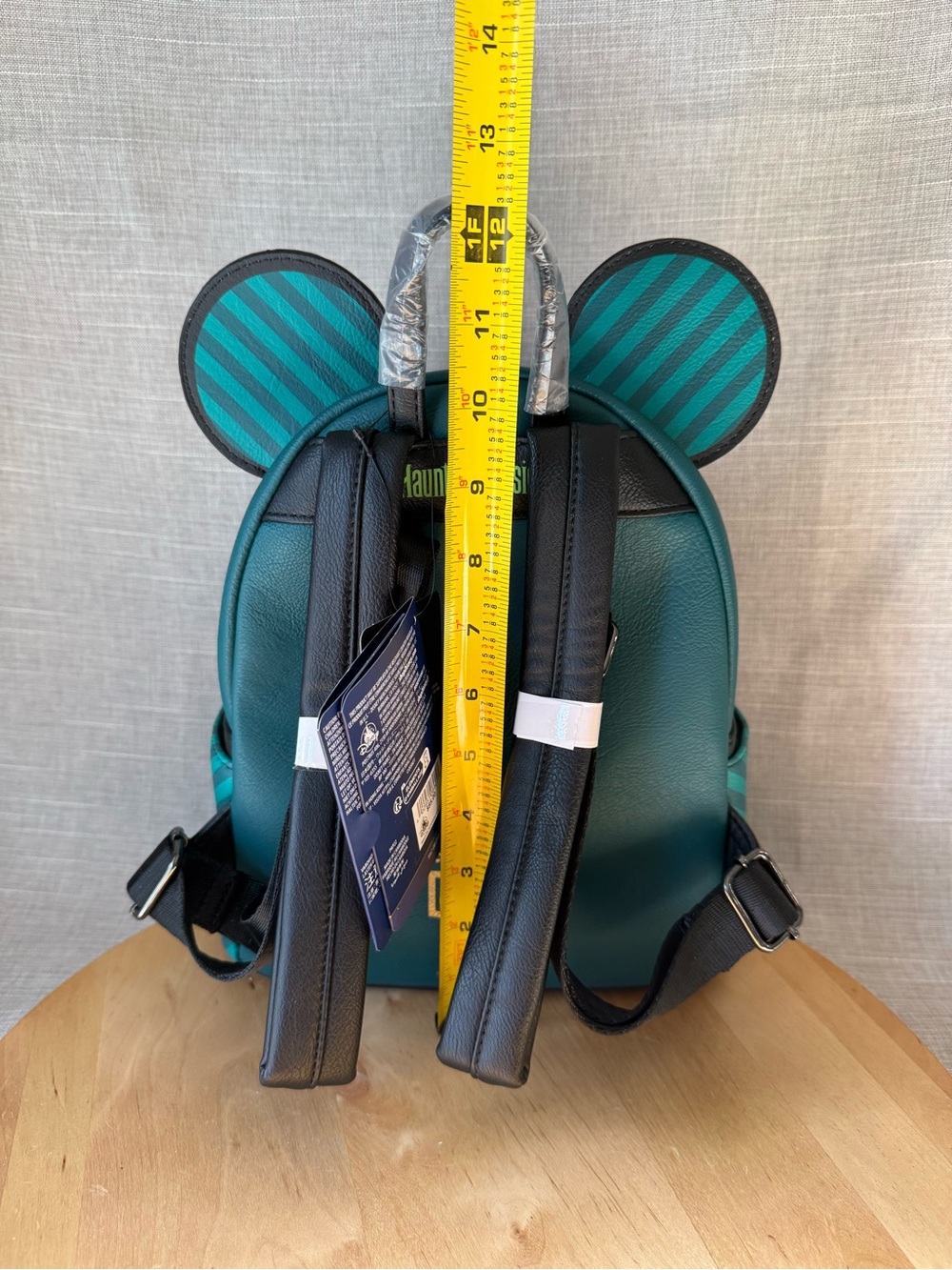 Loungefly Disney Parks Mickey Mouse The Main Attraction Haunted Mansion Backpack - Picture 16 of 16